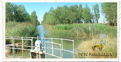 Esclusa de Meneses en el Canal de Castilla